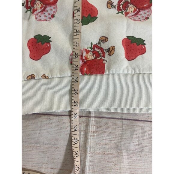 Strawberry Shortcake Women's All Over Print Long Sleeve Sweater - Medium - Picture 7 of 13